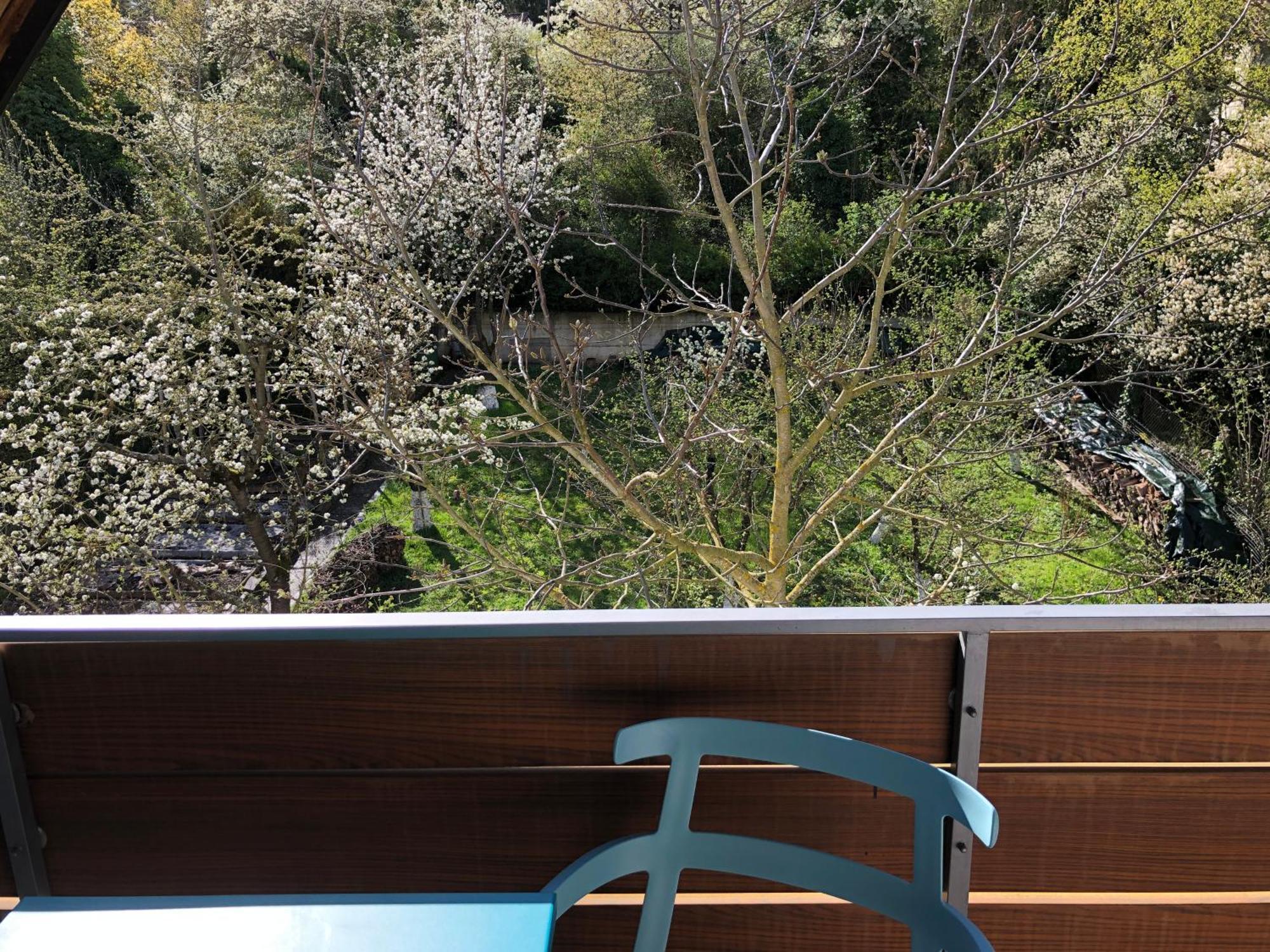 Blaues Zimmer Mit Grossem Balkon, Bad Ist Ein Traum, 50 Schritte Zum Radweg Am Main,Ideal For Short Stay Mainstockheim Exterior foto